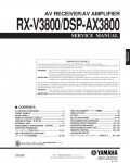 Сервисная инструкция Yamaha RX-V3800