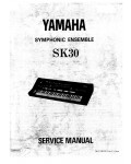 Сервисная инструкция Yamaha SK30
