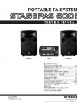 Сервисная инструкция Yamaha STAGEPAS-600I