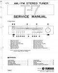 Сервисная инструкция Yamaha T-7