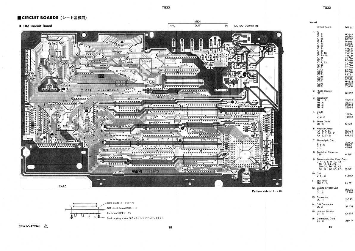 Сервисная инструкция Yamaha TG33