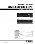 Сервисная инструкция Yamaha XM4220, XM6150