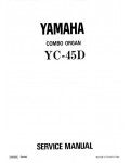 Сервисная инструкция Yamaha YC-45D