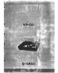 Сервисная инструкция Yamaha YP-D8