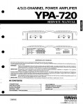 Сервисная инструкция Yamaha YPA-720