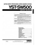 Сервисная инструкция Yamaha YST-SW500