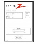Сервисная инструкция Zenith D61W20