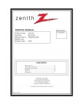 Сервисная инструкция Zenith L17V36DVD