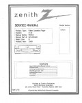 Сервисная инструкция Zenith VCP354