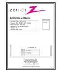Сервисная инструкция Zenith XBV-323