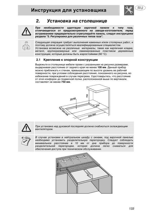 Инструкция Smeg PVA-140-1