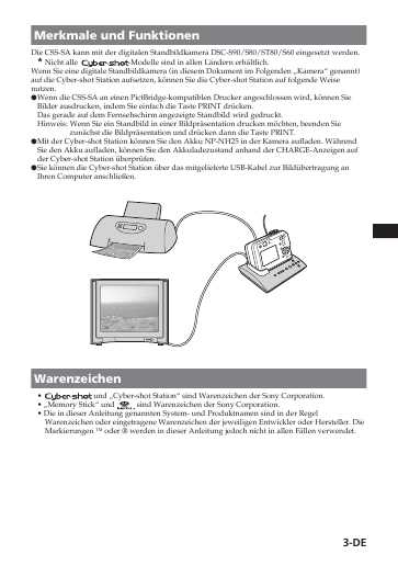 Инструкция Sony CSS-SA