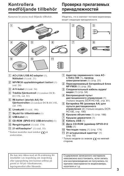 Инструкция Sony DCR-HC14E