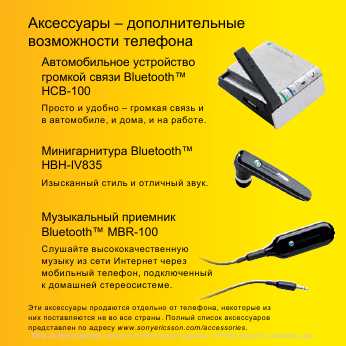 Инструкция Sony Ericsson T650i