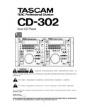 Инструкция TASCAM CD-302