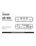 Инструкция TASCAM US-100