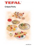 Инструкция Tefal Crepes Party