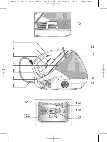 Инструкция Tefal GV-7095