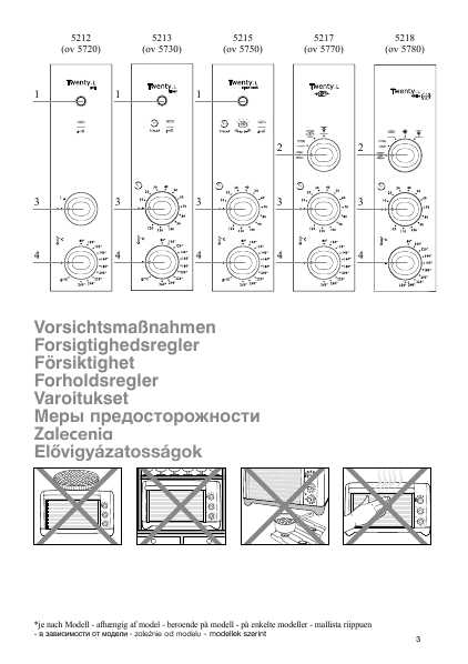 Инструкция Tefal OV-5750