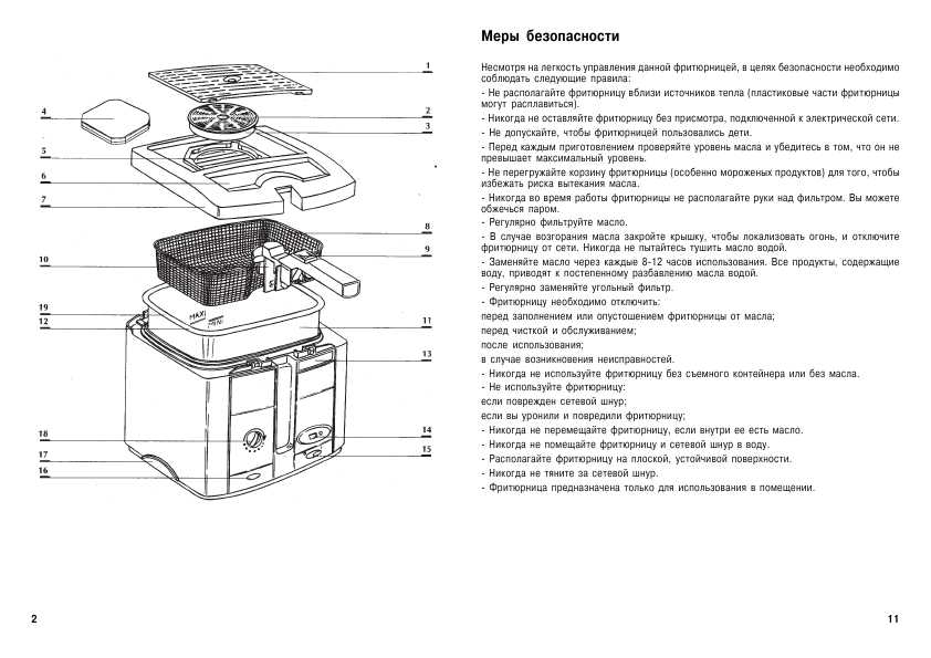 Инструкция Tefal Superquadra 1000