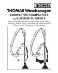 Инструкция Thomas Compact 20S