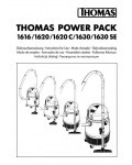 Инструкция Thomas POWER PACK 1620 C