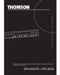 Инструкция Thomson DPL-2930