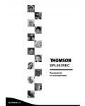 Инструкция Thomson DPL-953REC