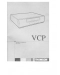 Инструкция Thomson VCP-P2100