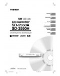 Инструкция Toshiba SD-2550