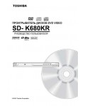 Инструкция Toshiba SD-K680KR