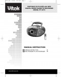 Инструкция Vitek VT-3474 New