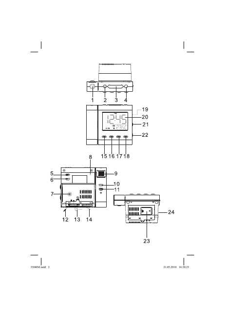 Vitek vt 3502 схема