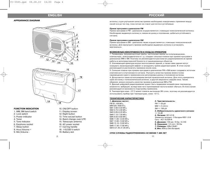 Инструкция Vitek VT-3585