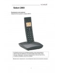 Инструкция Voxtel SELECT 2000