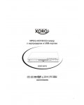 Инструкция XORO HSD-8410