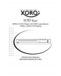 Инструкция XORO HSD-8550