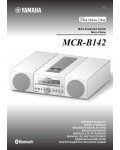 Инструкция Yamaha MCR-B142