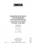 Инструкция Zanussi FJE-1204