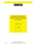 Инструкция Zanussi FLS-474CN
